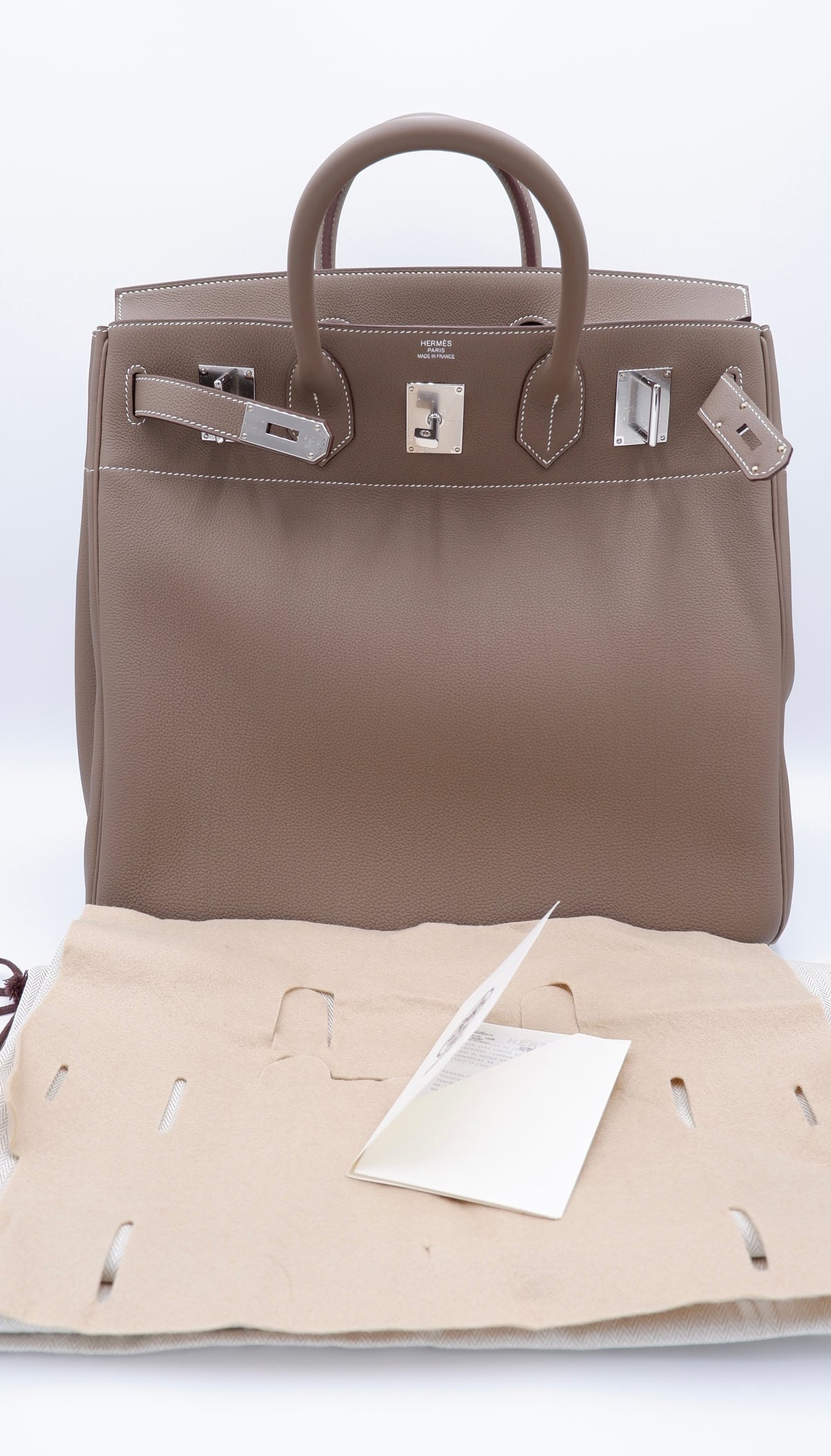 Hermès Etoupe Togo HAC 40 — Brand New 2026