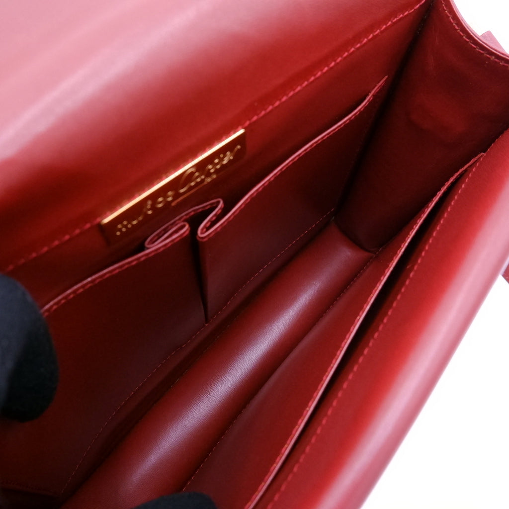 Vintage Must de Cartier Bordeaux Envelope — 1990s
