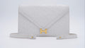 Hermès Off White Ostrich Lydie — 1986