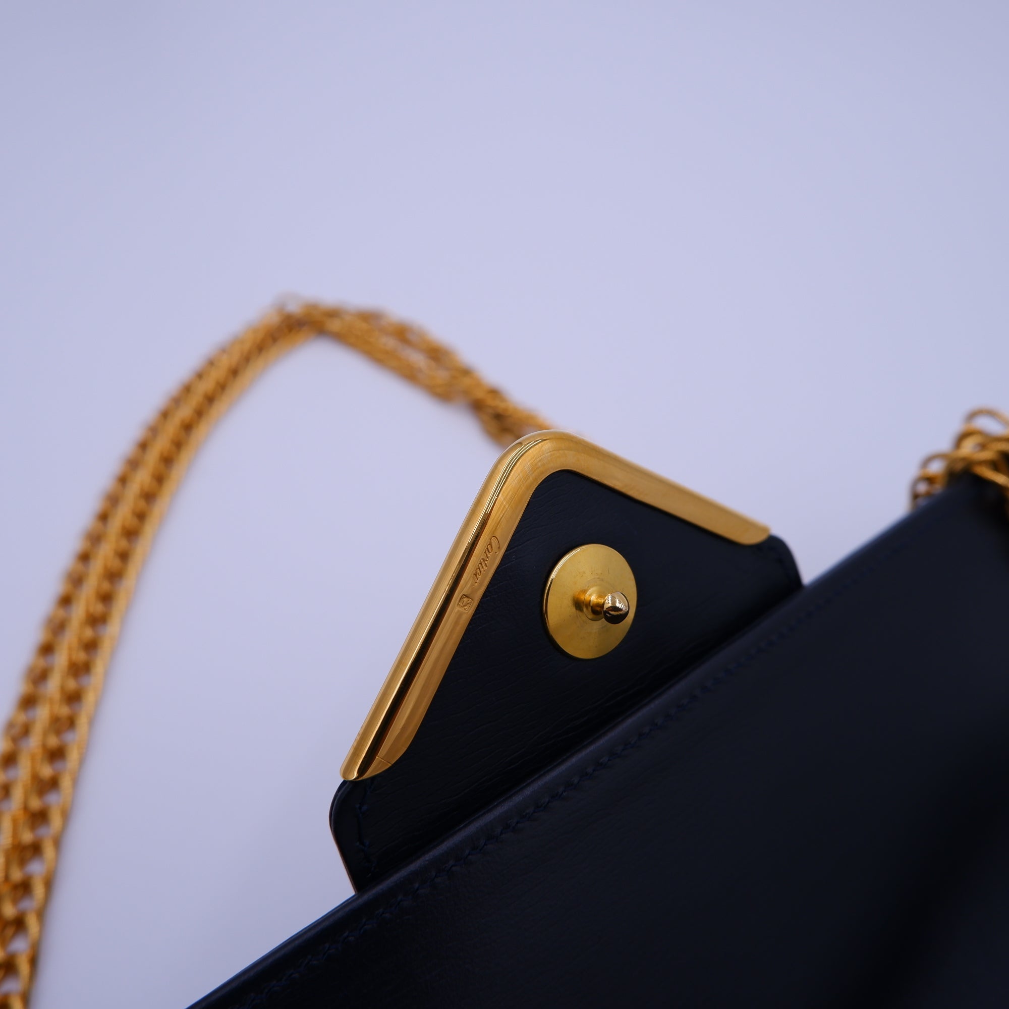 Vintage Cartier Sapphire Line in Dark Navy — 1990s