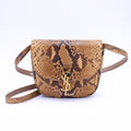 Saint Laurent Kaia Natural Python Crossbody — 2020