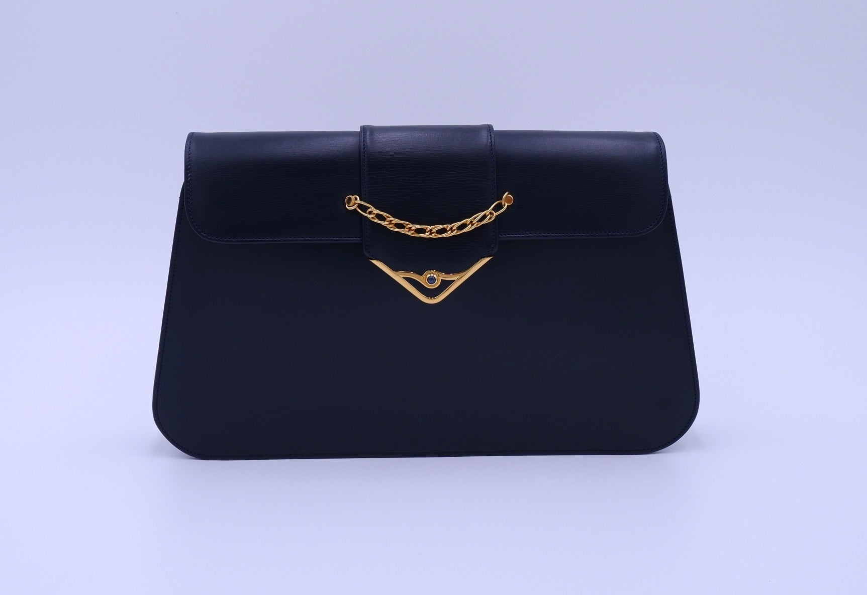 Vintage Cartier Sapphire Line in Dark Navy — 1990s