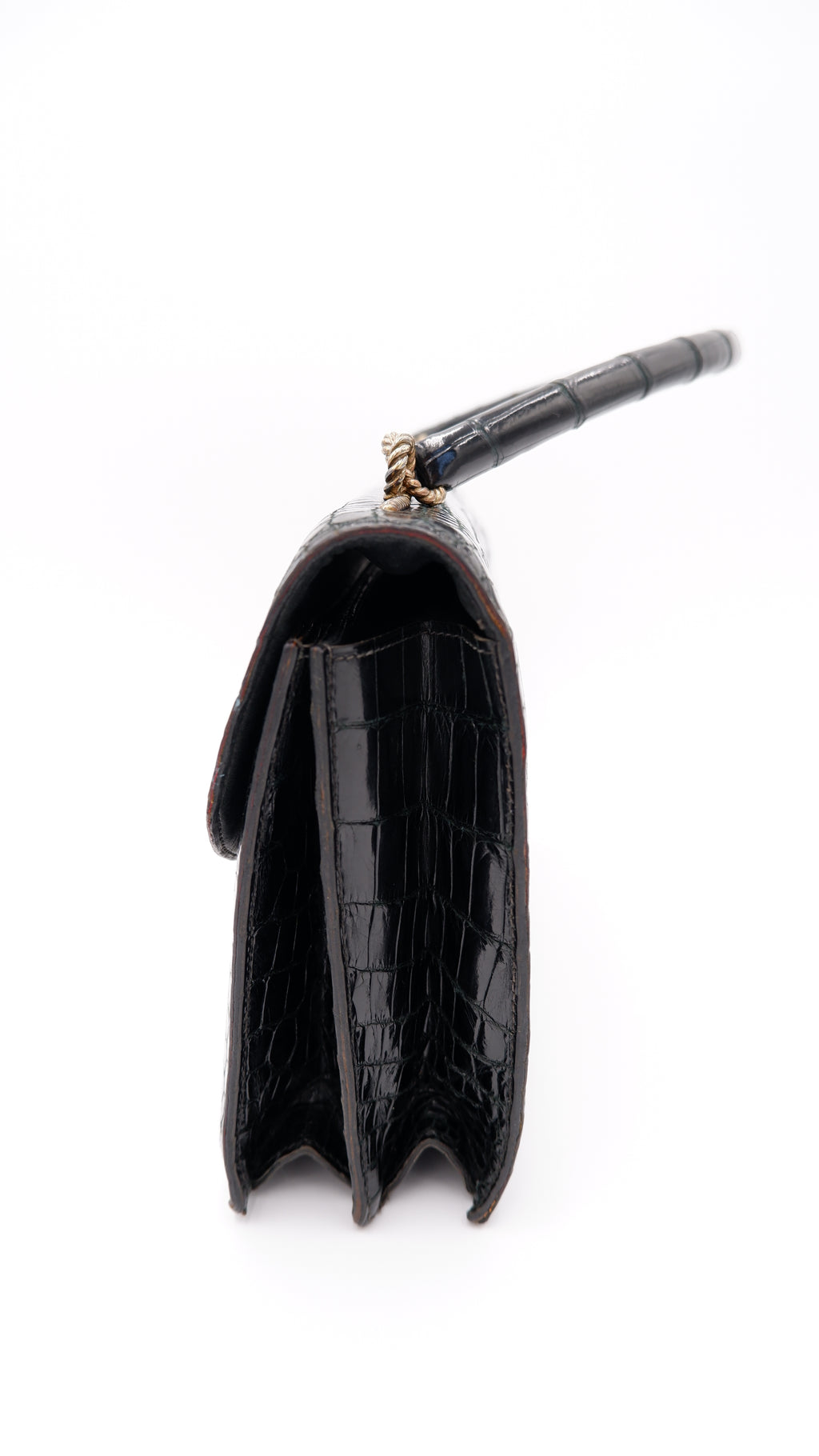 Hermès Noir Cordelière — 1960
