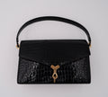 Hermès Cordeau in Black Crocodile — 1964