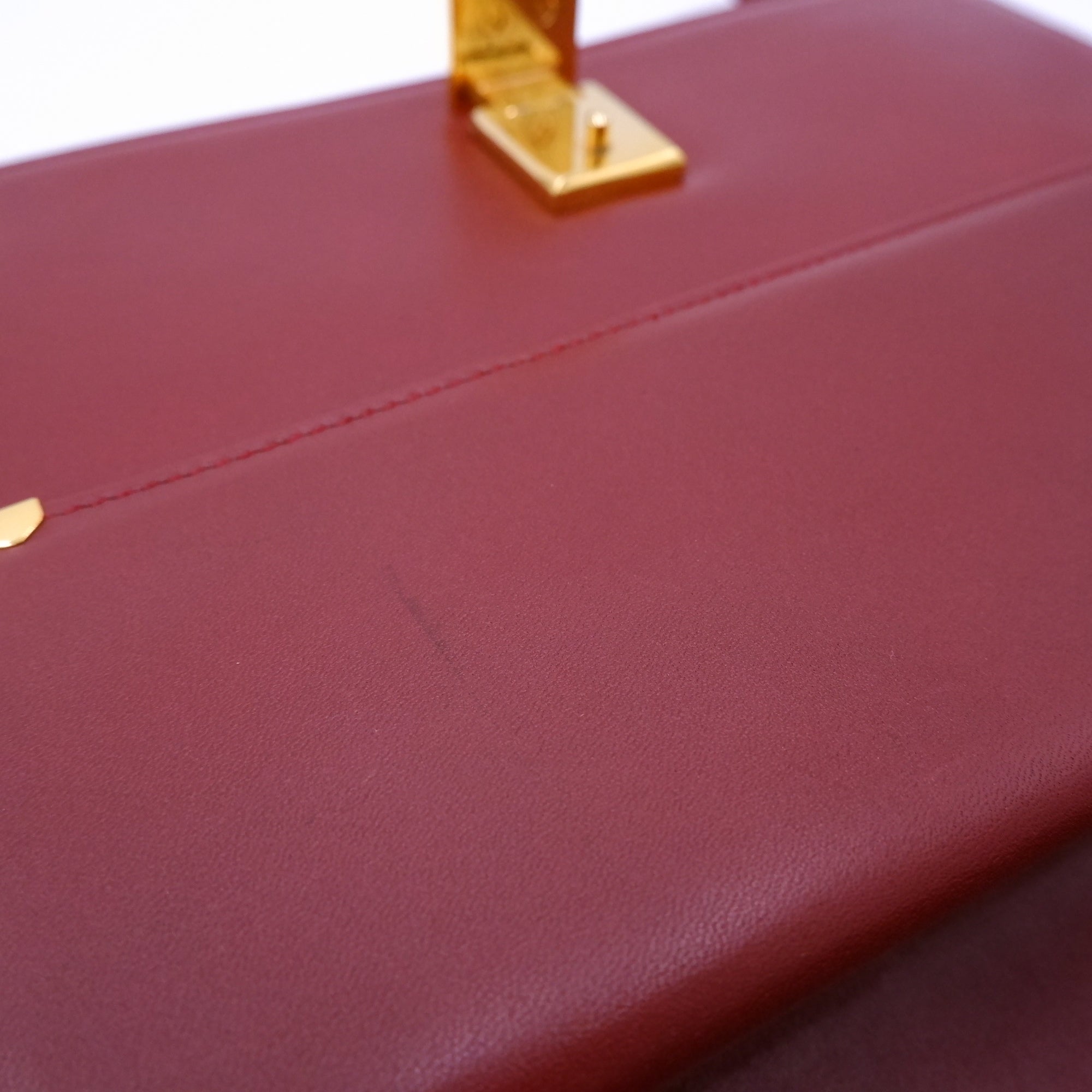 Vintage Must de Cartier Bordeaux Envelope — 1990s