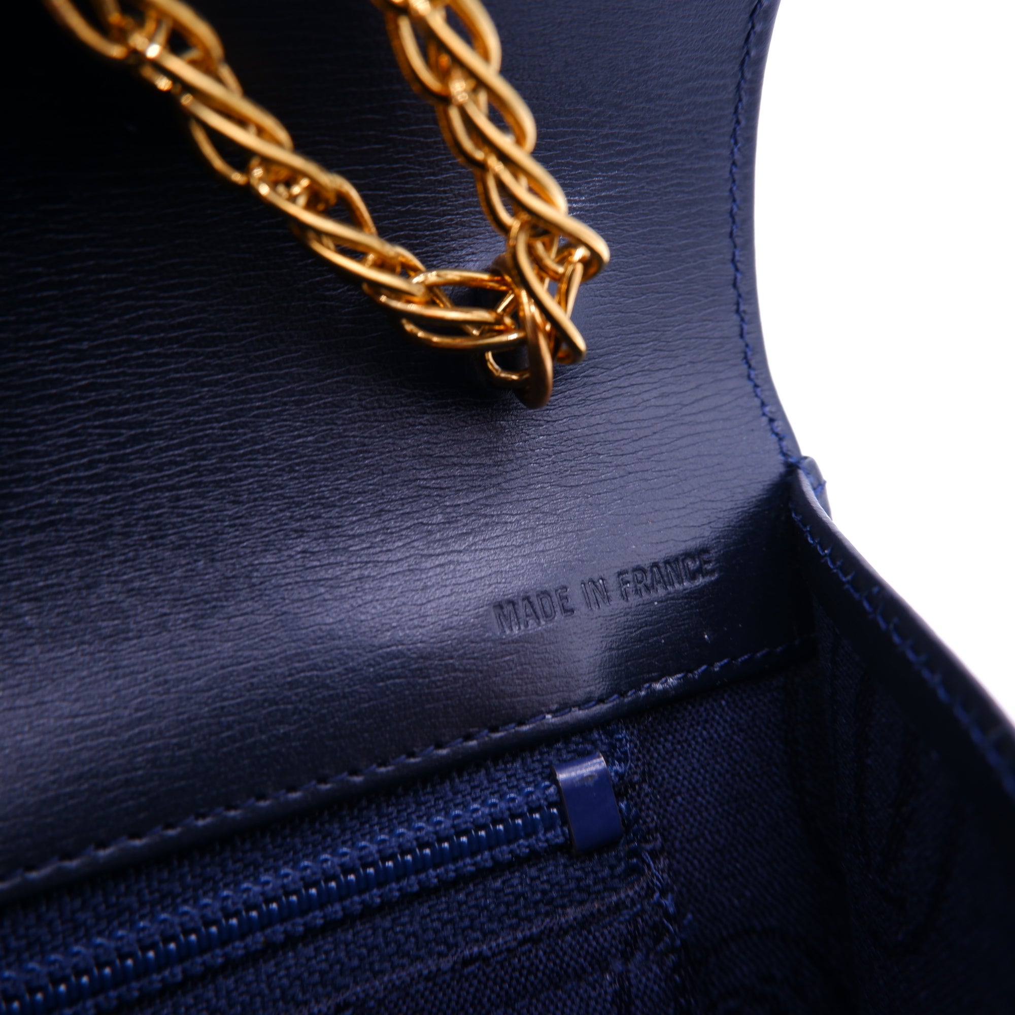 Vintage Cartier Sapphire Line in Dark Navy — 1990s