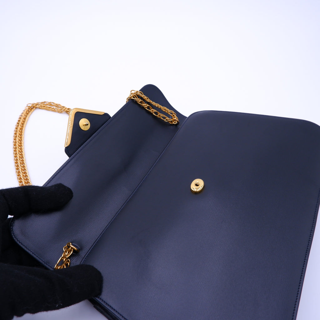 Vintage Cartier Sapphire Line in Dark Navy — 1990s