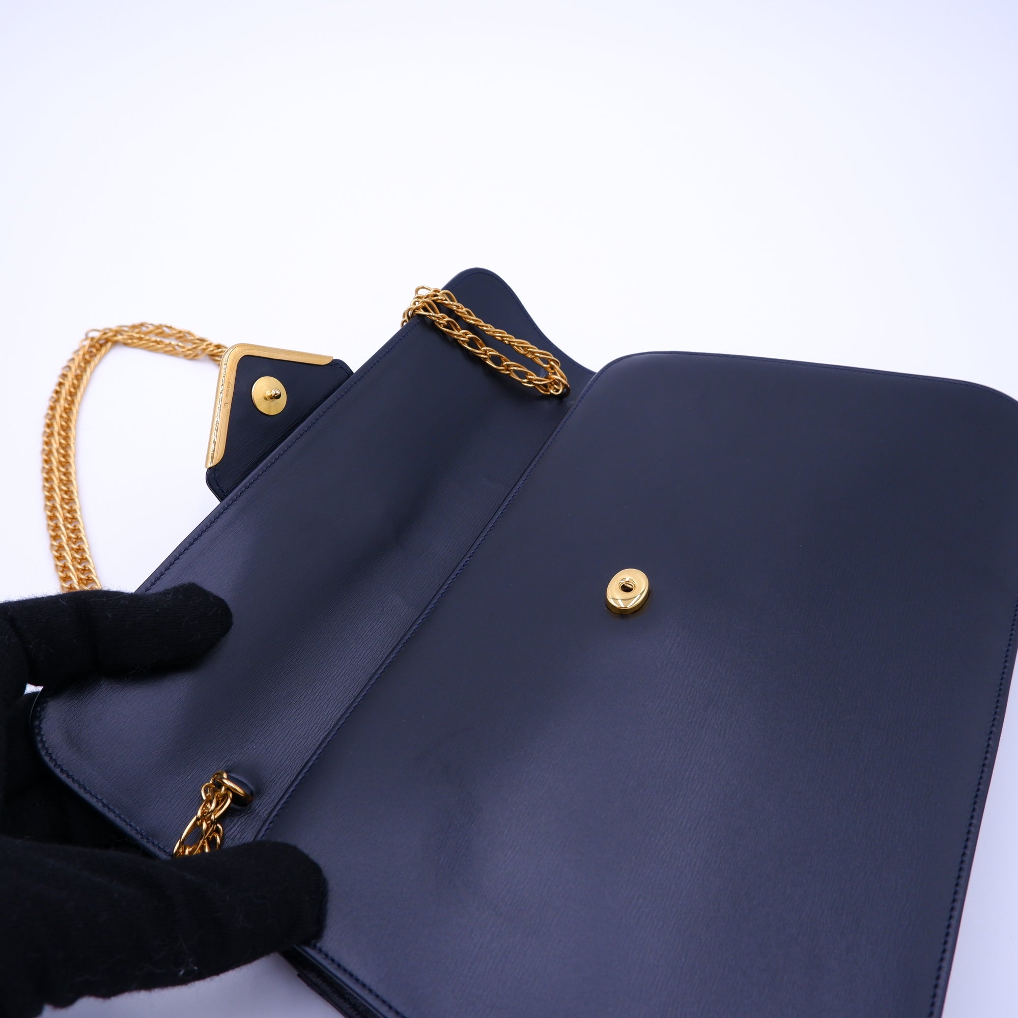 Vintage Cartier Sapphire Line in Dark Navy — 1990s