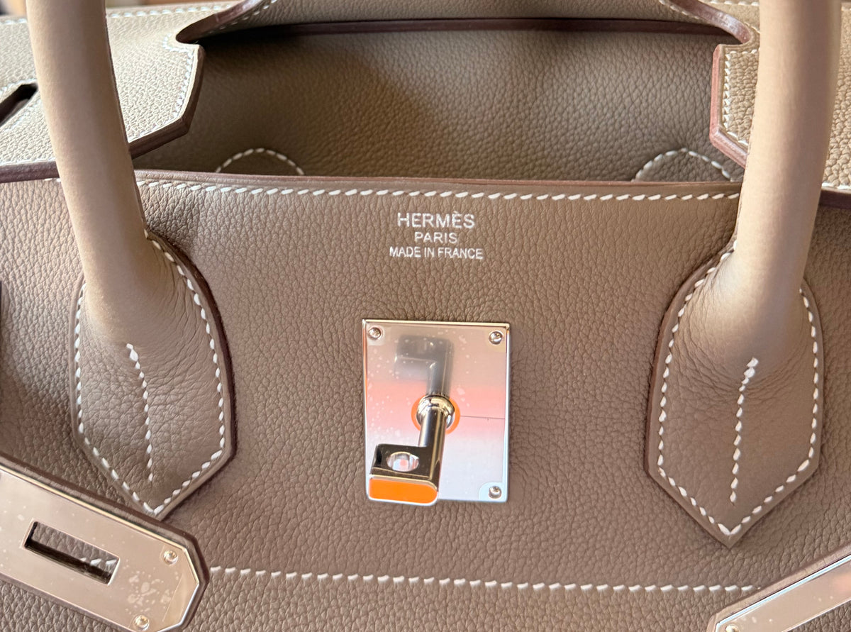 Hermès Etoupe Togo HAC 40 — Brand New 2026