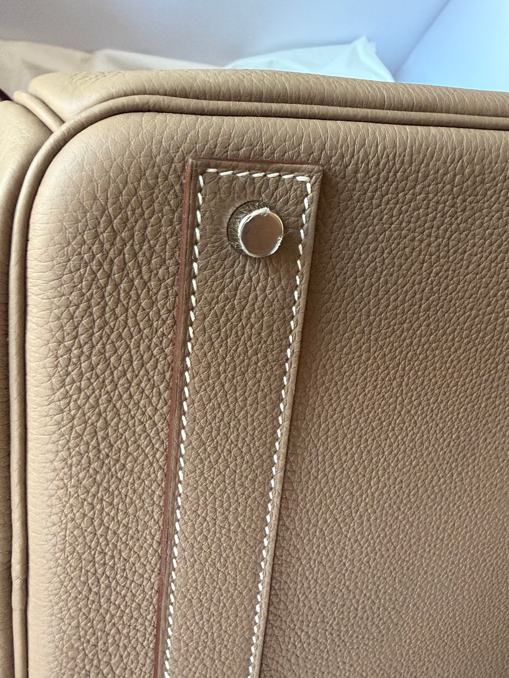 Hermès Etoupe Togo HAC 40 — Brand New 2026