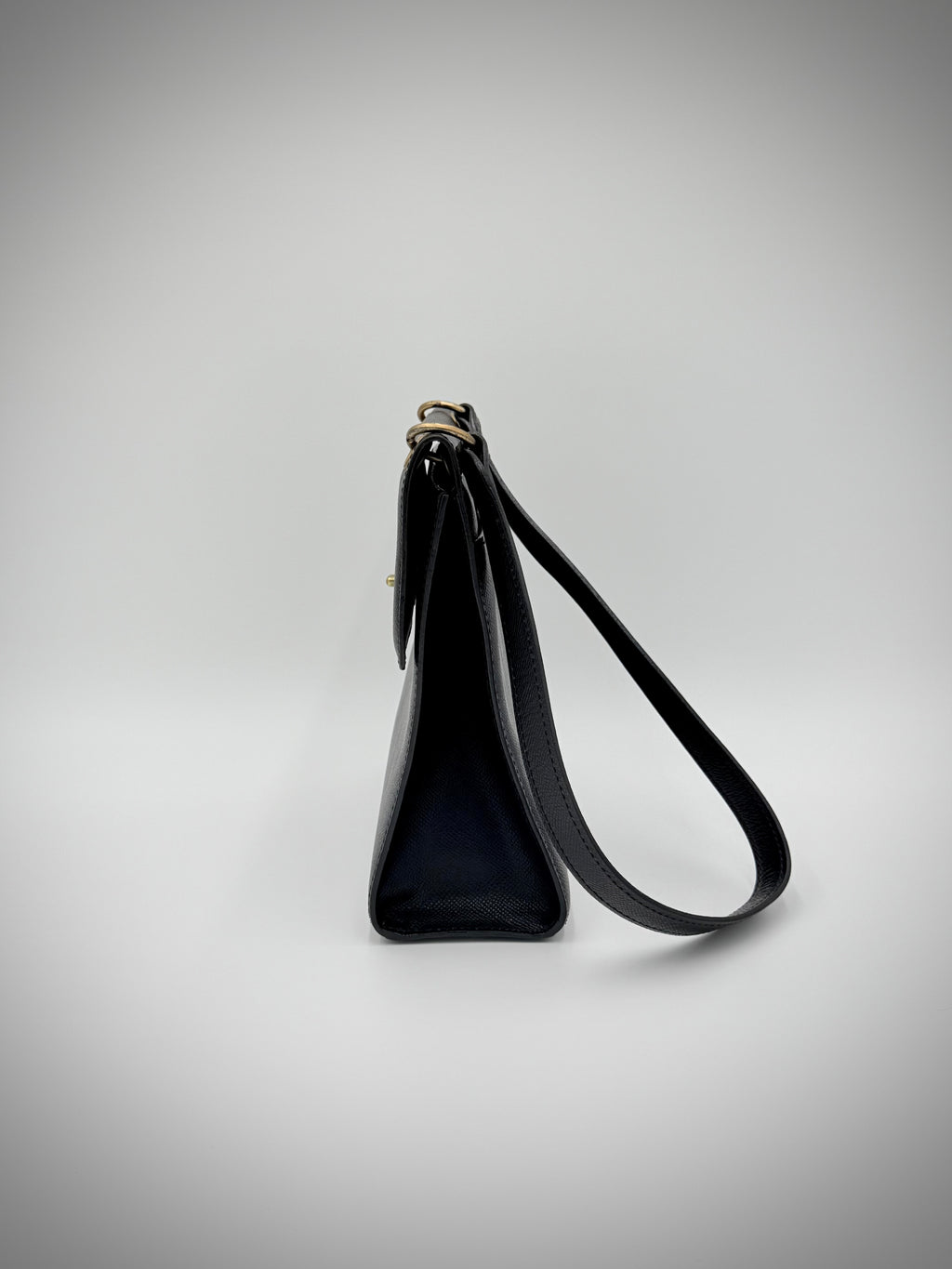 Chanel Black Caviar Shoulder Bag — 1997-1999