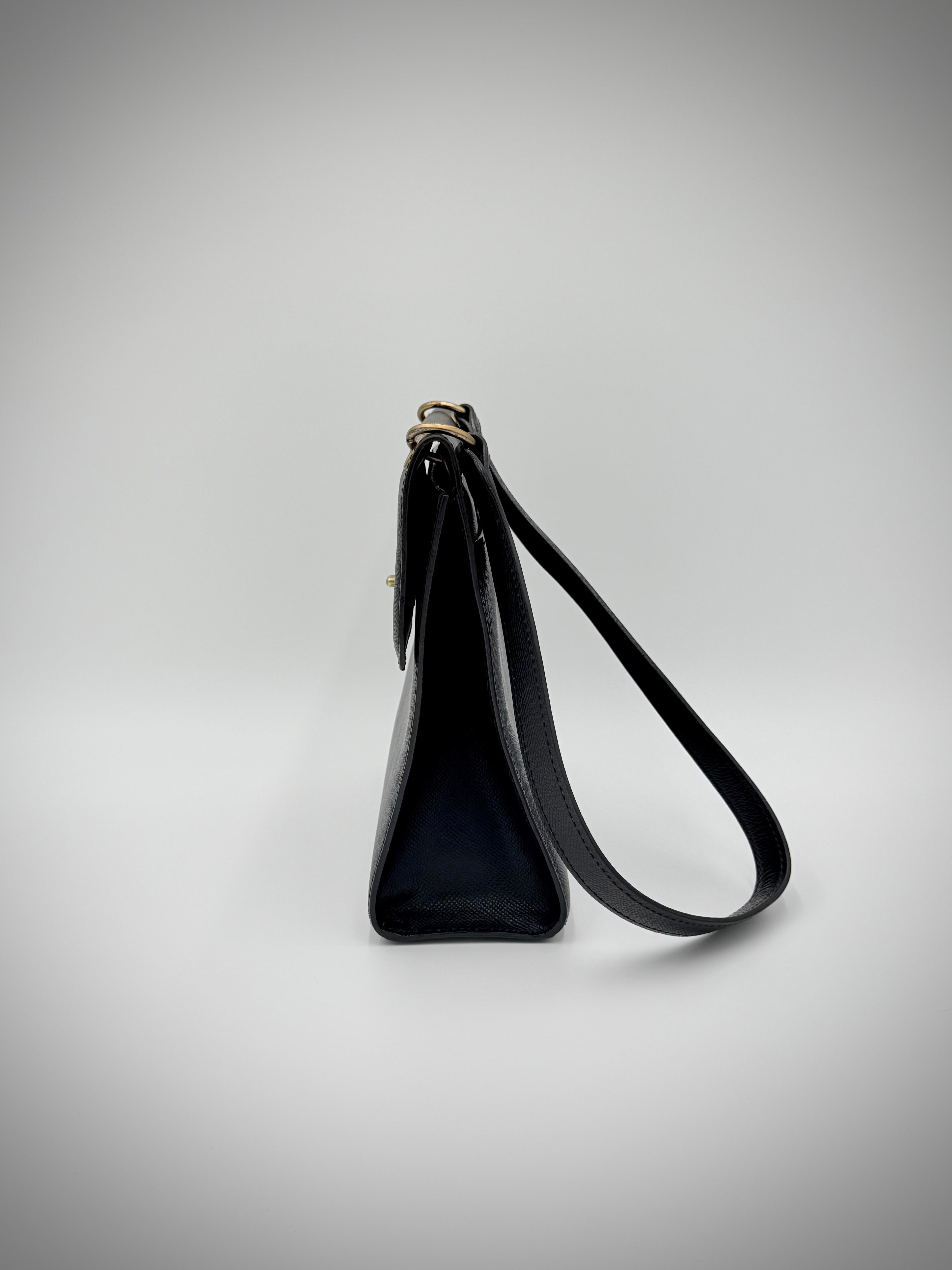 Chanel Black Caviar Shoulder Bag — 1997-1999