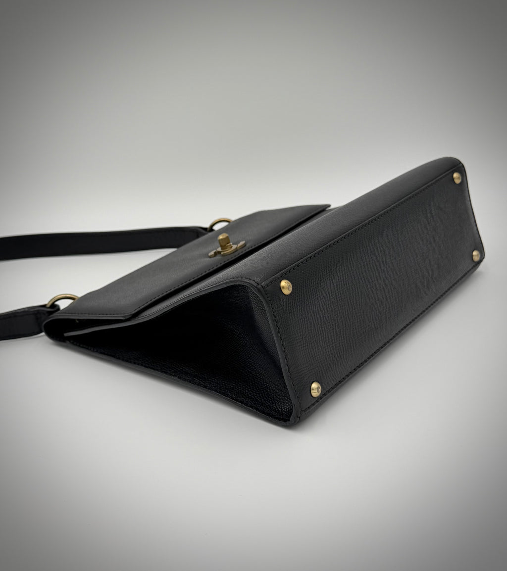 Chanel Black Caviar Shoulder Bag — 1997-1999