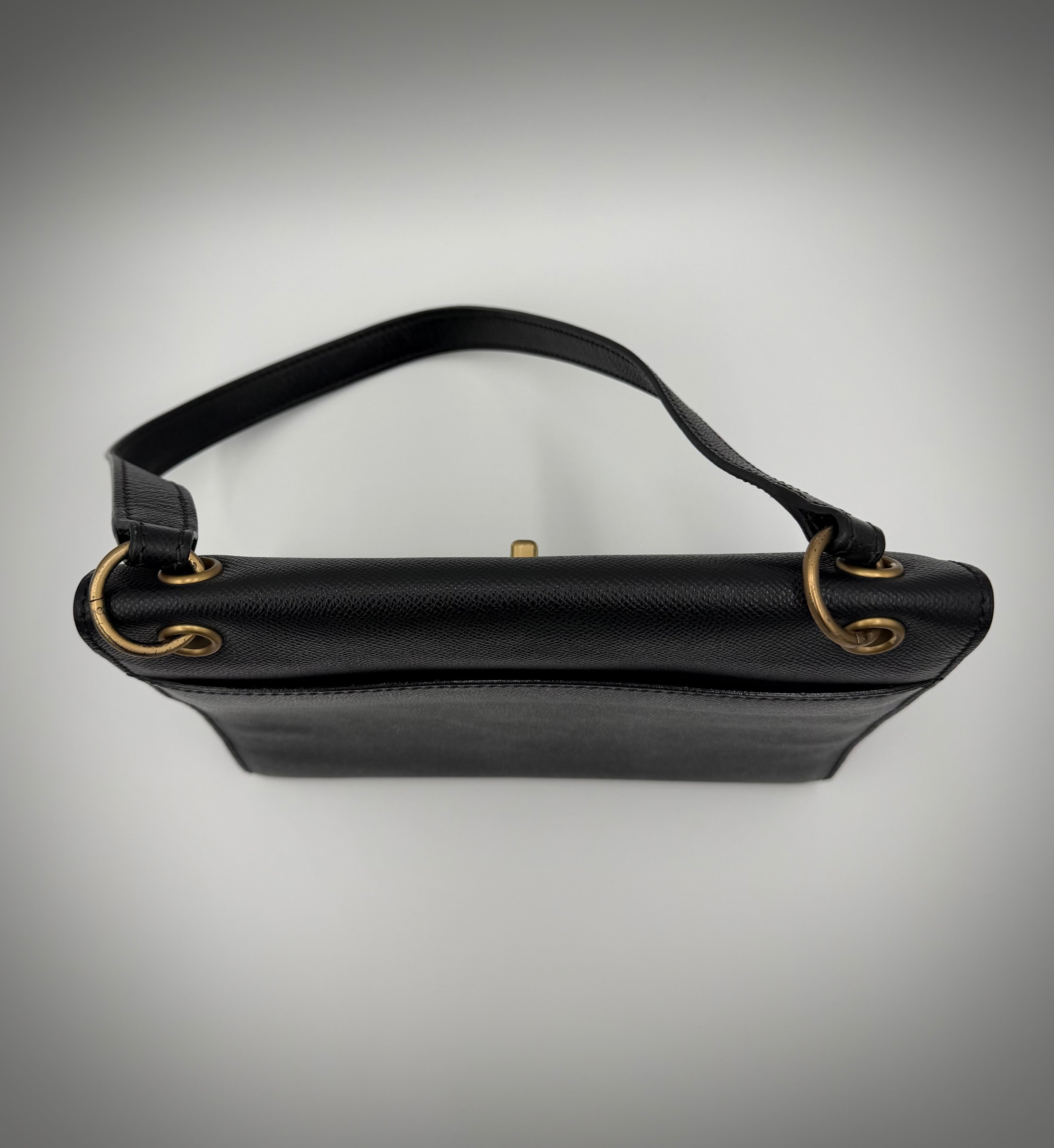 Chanel Black Caviar Shoulder Bag — 1997-1999