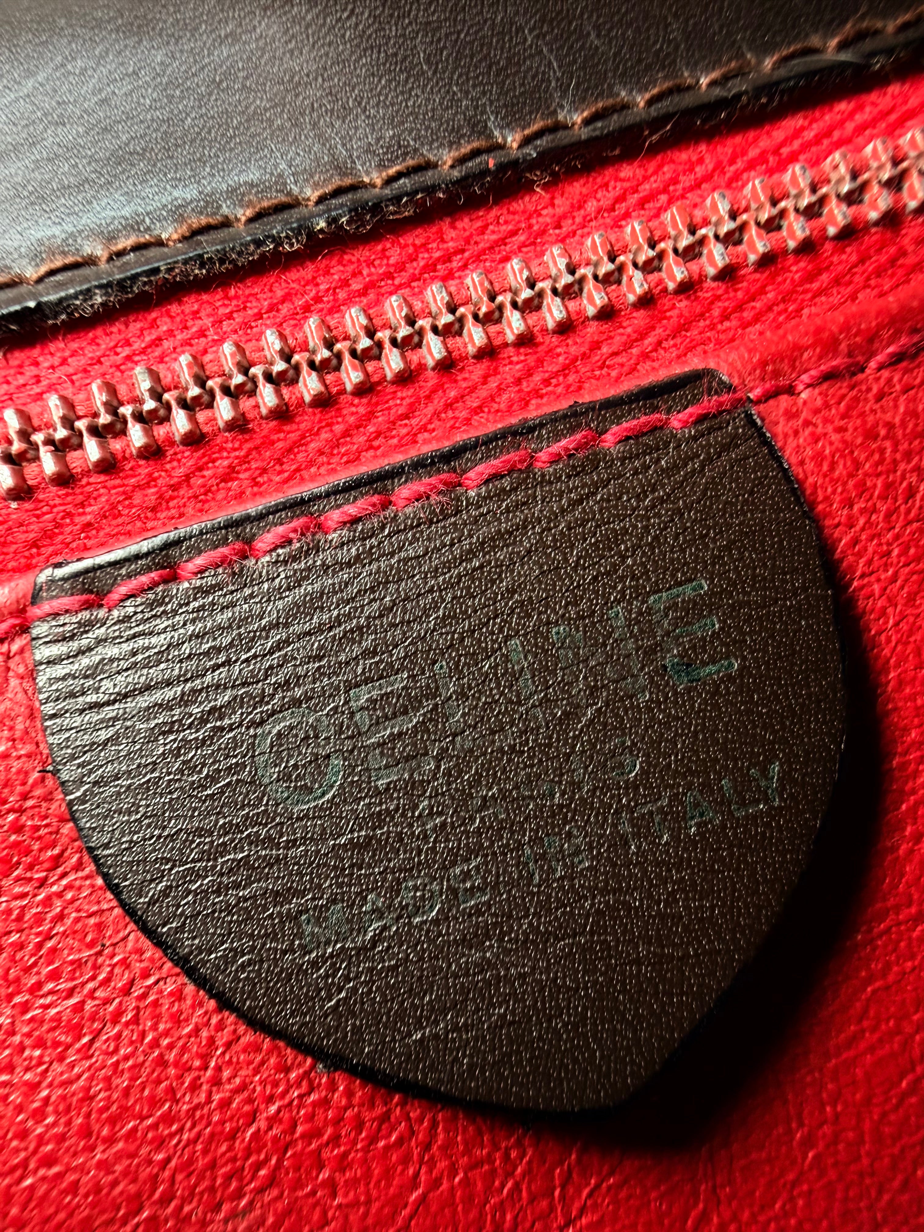 Celine Dark Chocolate Brown Equestrian Buckle Bag — 1970s–1980s