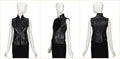 Chanel Deep Brown Croc-Effect Runway Gilet — F/W 2003